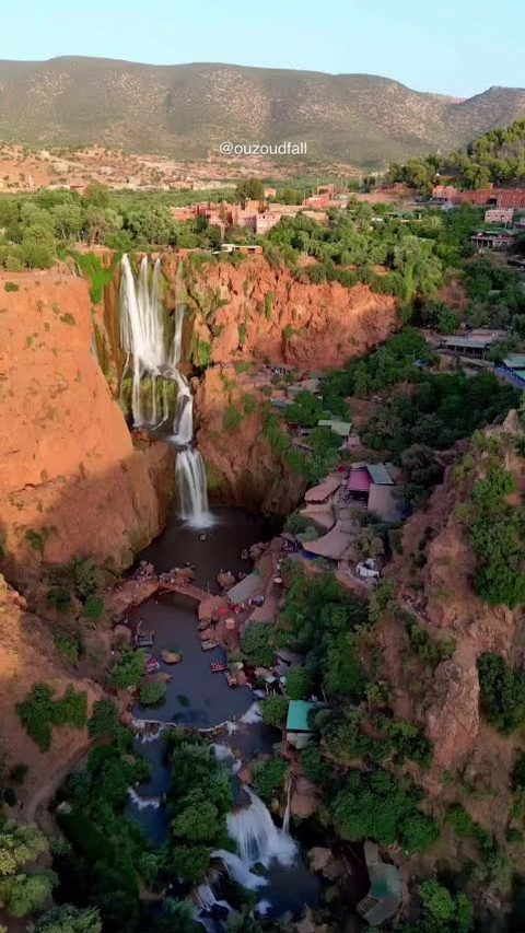 Ouzoud day trip from Marrakech: the view from above